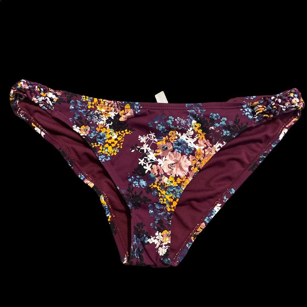 Floral bikini bottom m